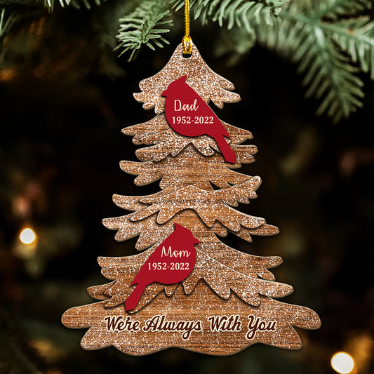 In Loving Memory - Personalized Custom Wood Ornament