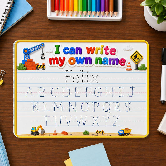 Write My Own Name - Personalized Custom Acrylic Tracing Board