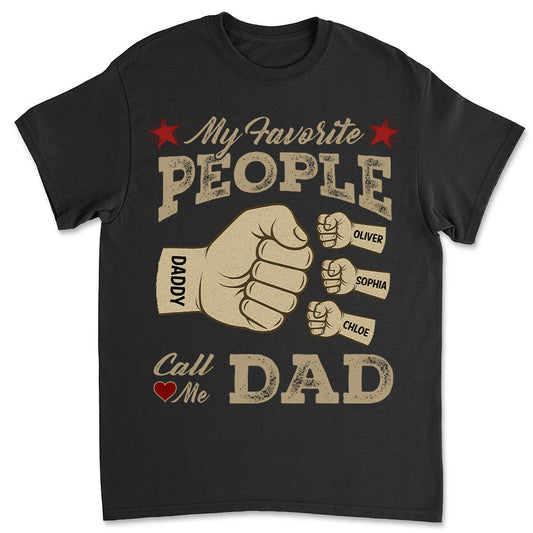 Daddy Team - Personalized Shirt