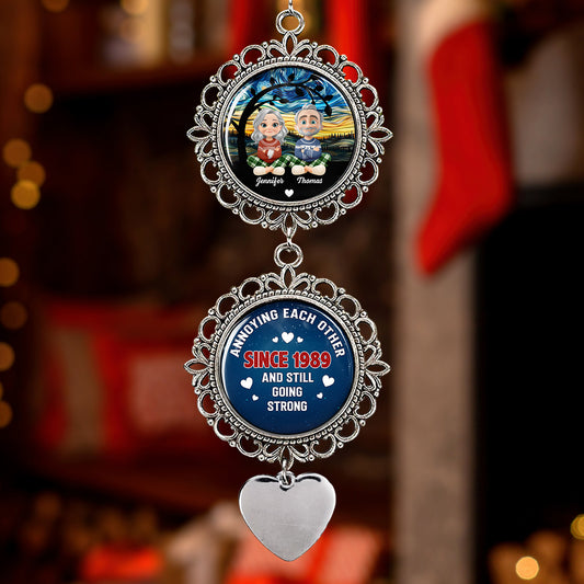 Annoying Each Other - Personalized Custom Charming Ornament