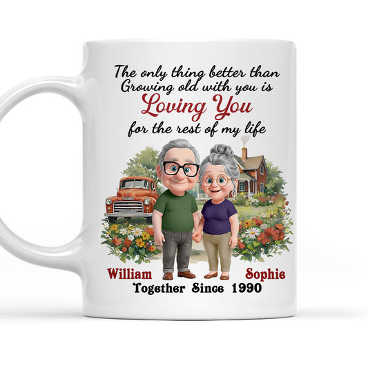 For The Rest of My Life - Personalized Custom Coffee Mug