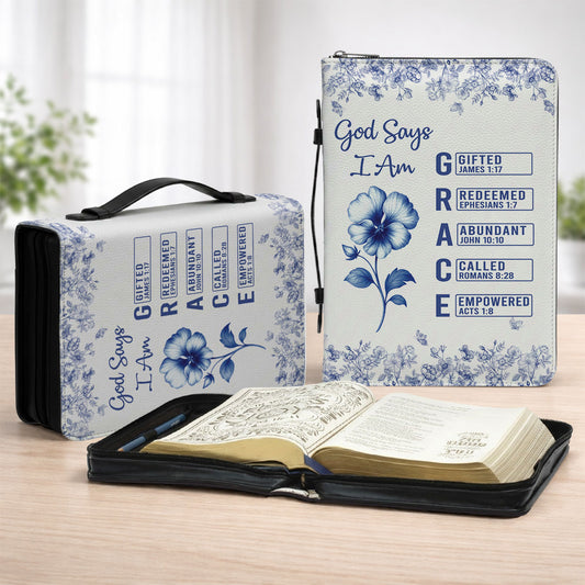 As God Says - Personalized Custom Bible Cover