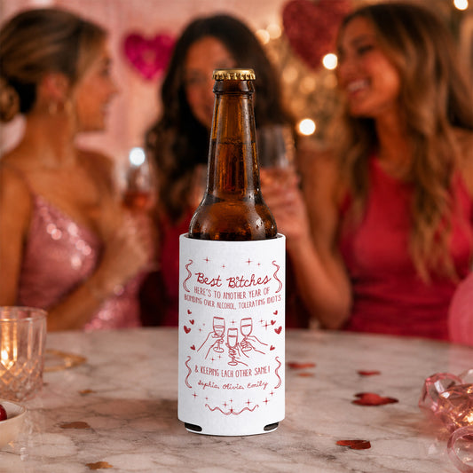 Another Year Of Us - Personalized Skinny Can Cooler