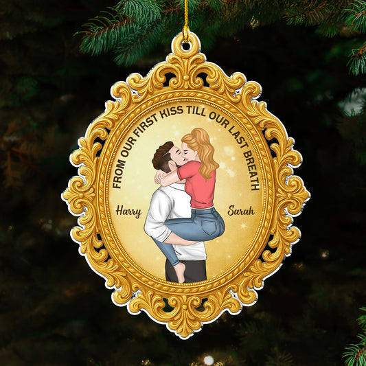 Till Our Last Breath - Personalized Custom 3D Effect Acrylic Ornament