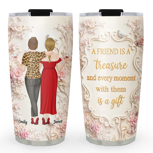 A True Treasure - Personalized Custom 3D Effect Tumbler