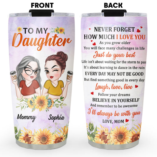 How Much I Love You - Personalized Custom Tumbler