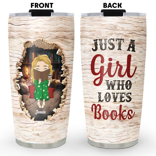 Me And My Book - Personalized Tumbler