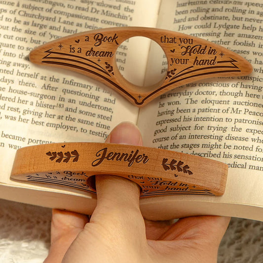 Born To Read - Personalized Custom Book Page Holder