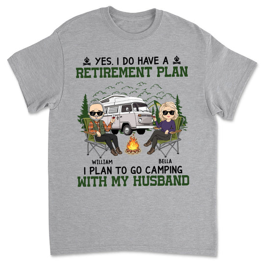 Camping With My Love - Personalized Custom Shirt