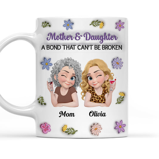 Cannot Be Broken - Personalized Custom 3D Inflated Effect Mug
