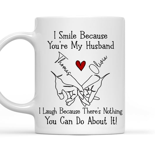 My Husband - Personalized Custom Coffee Mug