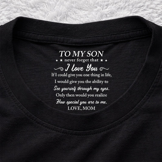 You Are Special - Personalized Custom Inside Neck Print T-Shirt