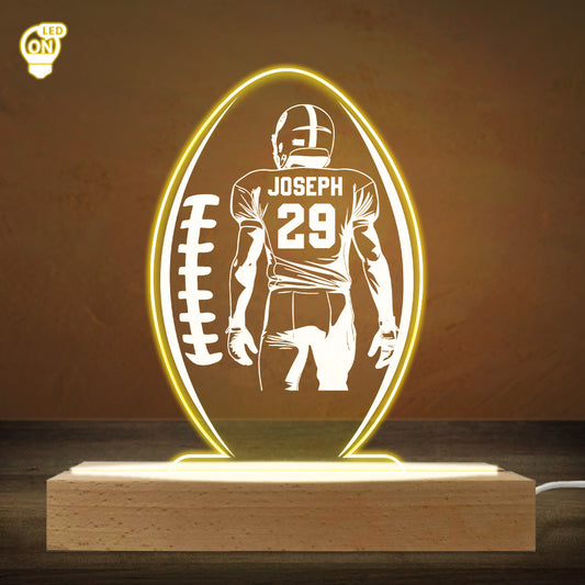 Chill Out And Play Ball - Personalized Custom LED Light