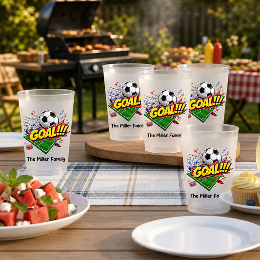 The Goal - Personalized Custom Frosted Cup