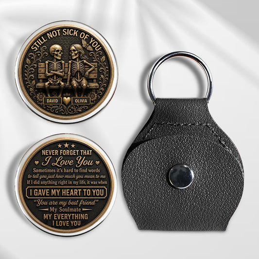Forever Begins With Us - Personalized Pocket Hug