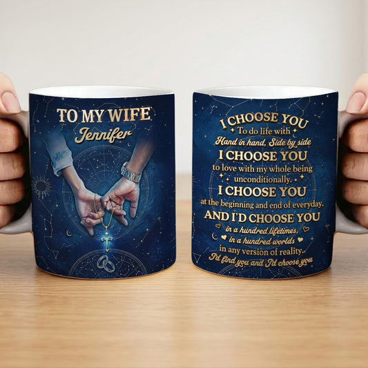 I Choose You - Personalized 3D Effect Mug