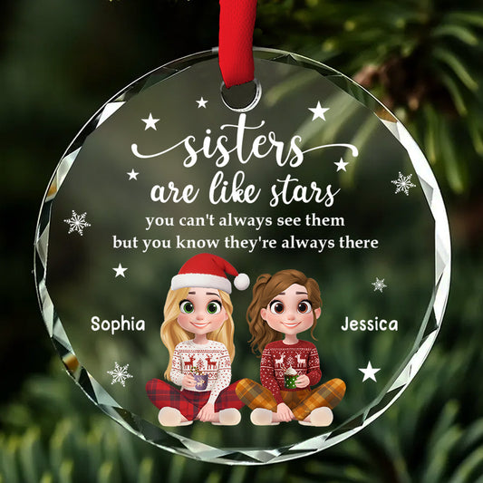 Starlight - Personalized Custom Glass Ornament