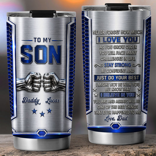 Stay Strong - Personalized Custom 3D Effect Tumbler