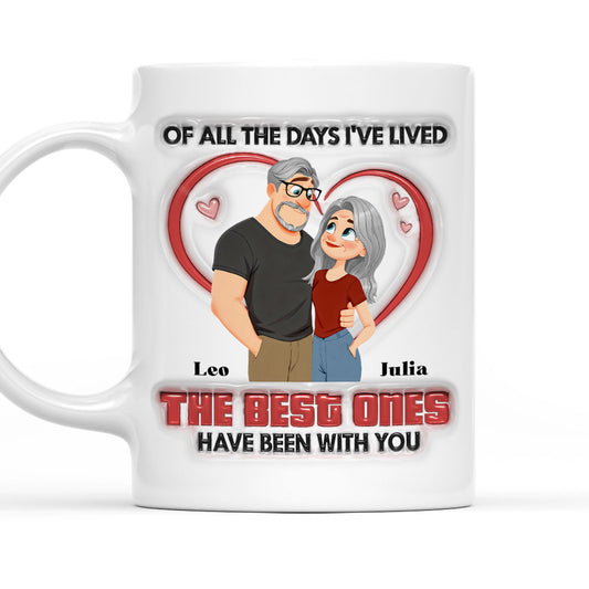 The Best Day - Personalized Custom 3D Inflated Effect Mug