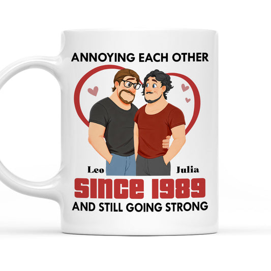 Forever With You Same Sex - Personalized Custom Coffee Mug