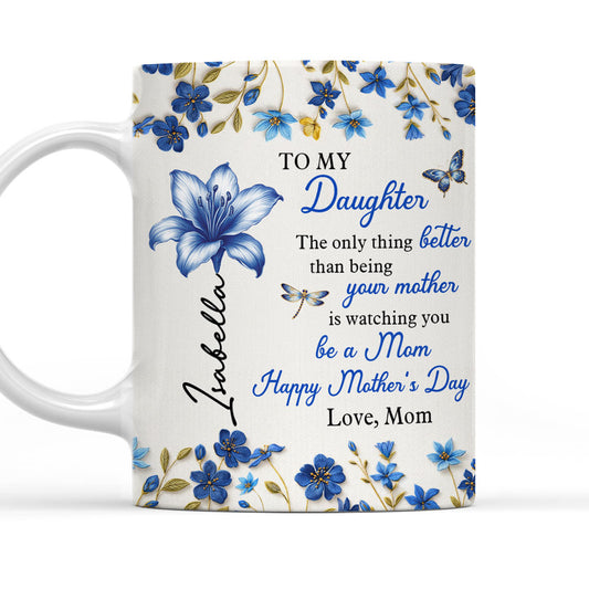 Happy Watching You Grow - Personalized Custom Coffee Mug