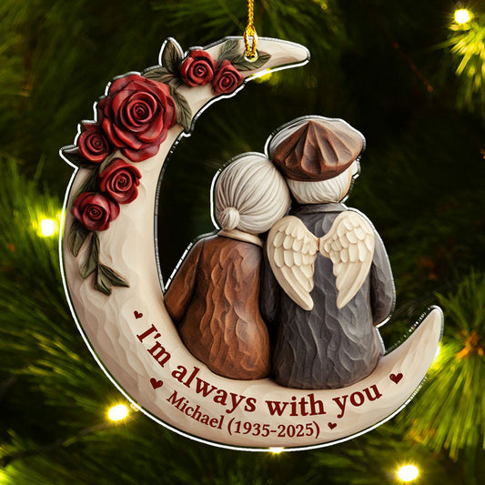 Gone But Not Forgotten - Personalized Custom Acrylic Ornament