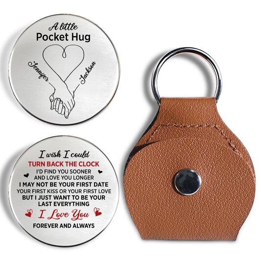 Turn Back The Clock - Personalized Custom Pocket Hug