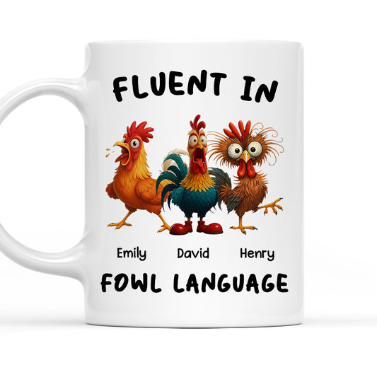 Fluent In - Personalized Custom Coffee Mug