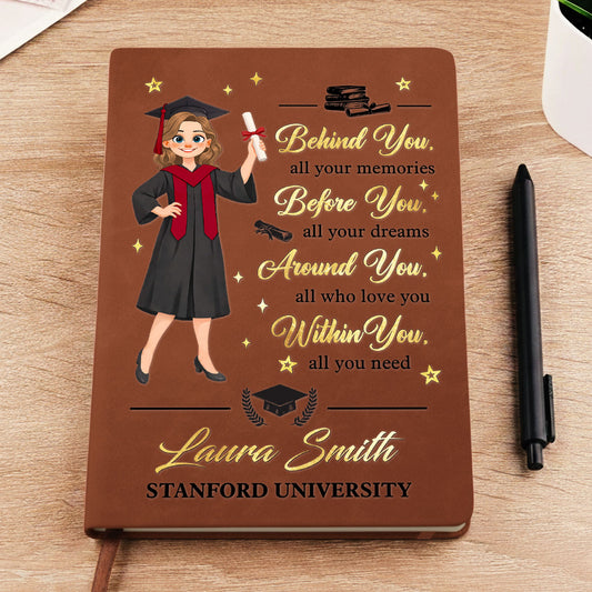 Degree In Hand - Personalized Custom Leather Journal