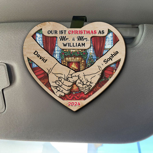 First Year - Personalized Custom Car Visor Clip