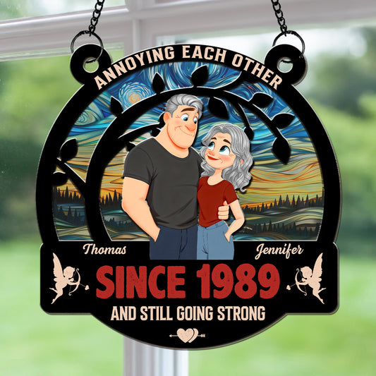 Forever With You - Personalized Custom Suncatcher