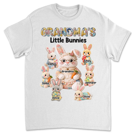 Grandma Bunny Garden - Personalized Custom Shirt