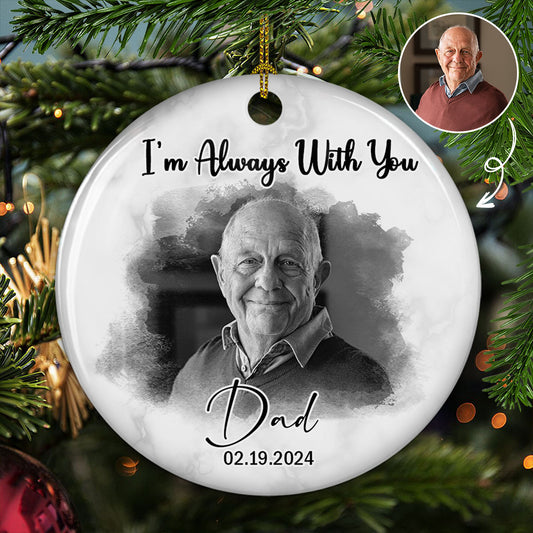 In Our Loving Memory - Personalized Custom Ceramic Ornament