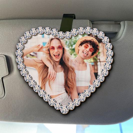 Beautiful Friendship - Personalized Custom Car Visor Clip