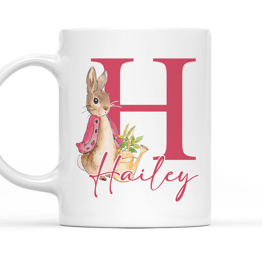 Gnome Bunny Rabbit - Personalized Custom Coffee Mug