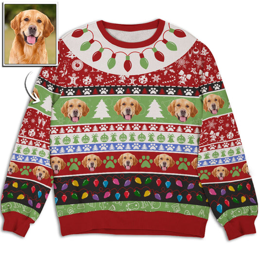 Facing You - Personalized Custom All-Over-Print Sweatshirt