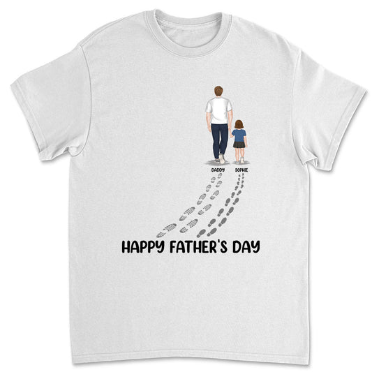 Happy Fathers Day Best Dad Ever - Personalized Custom Shirt