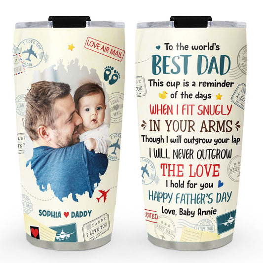 The Love I Hold For You Photo - Personalized Custom Tumbler