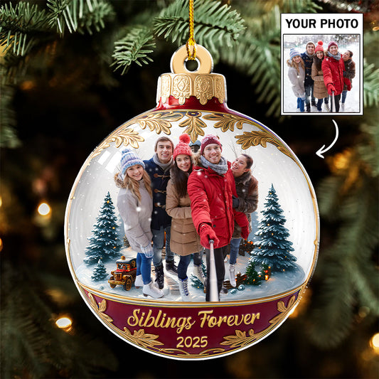 Family Is The Greatest Gift - Personalized Custom Acrylic Ornament