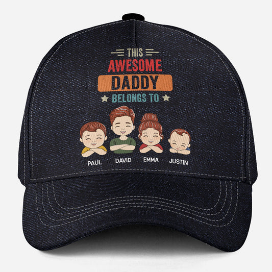 Awesome Daddy - Personalized Classic Cap