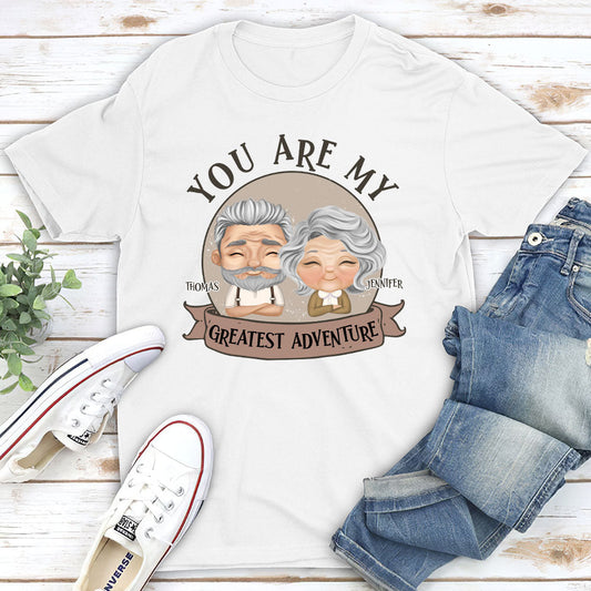 You Are My Adventure - Personalized Custom Classic T-shirt