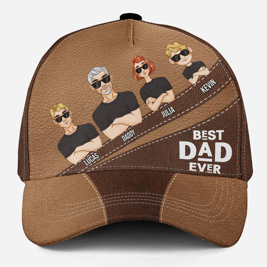 Being Dad Being Papa - Personalized Classic Cap