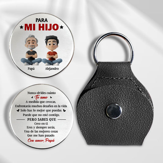 Haz Lo Mejor Que Puedas Hijo – Abrazo De Bolsillo Personalizado