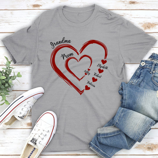 Sweethearts Of Mom - Personalized Custom Unisex T-shirt