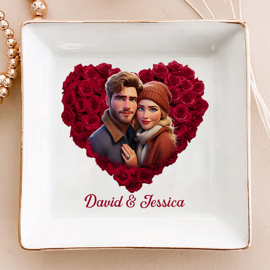 You Deserve It Honey - Personalized Custom Jewelry Dish