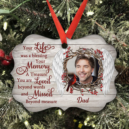 A Blessing Life - Personalized Custom Aluminum Ornament