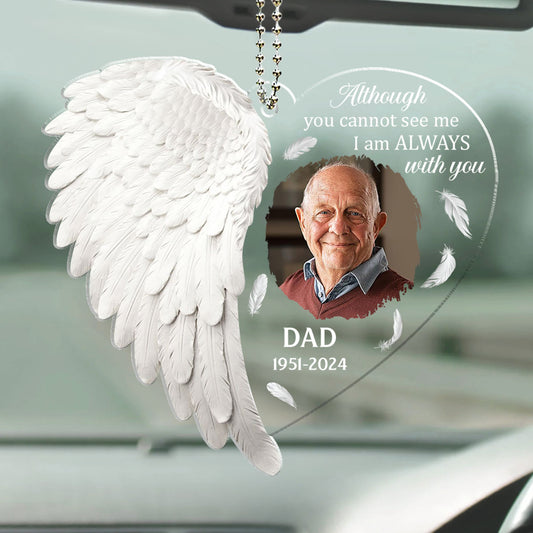 Angel In Heaven - Personalized Acrylic Car Ornament