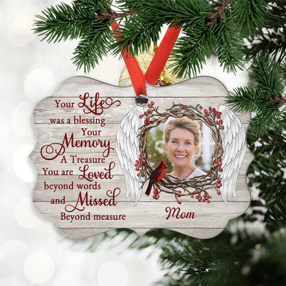 A Blessing Life - Personalized Custom Aluminum Ornament