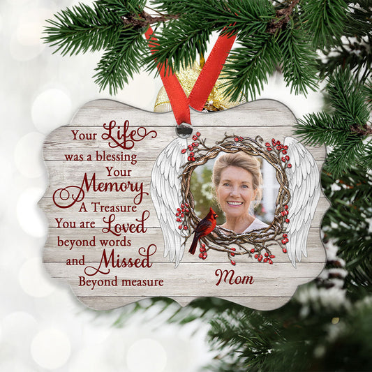 A Blessing Life - Personalized Custom Aluminum Ornament
