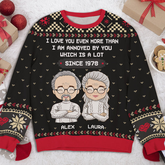 Annoy A Lot - Personalized Custom All-Over-Print Sweatshirt